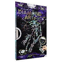Комплект креативного творчества "DIAMOND ART" Danko Toys DAR-01 Неудержимый