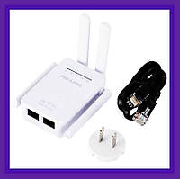 Портативный Wifi роутер WR09Q, 300 Мбит/с, усилитель сетевого сигнала вай фай 4 антены