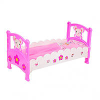 Кроватка для куклы Metr+ RL005 с аксессуарами 50х27 см