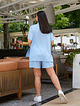 Стильний жіночий костюм, тканина "Жатка" 44, 46, 48 розмір 44, фото 4