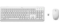 Комплект бездротовий HP 230 мишка і клавіатура Combo, білий