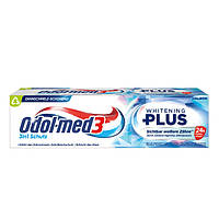 Отбеливающая зубная паста «Отбеливание Плюс» Odol-Med 3 Zahnpasta Whitening Plus 75мл