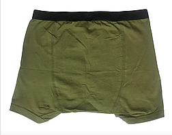 Набір із 3 трусів армійських чоловічих ВСУ хакі/оліва з хрестом тактична натільна білизна 46-64, фото 3