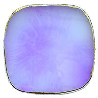 Палитра квадратная для смешивания красок (гель-лаков, полигелей, гелей, хны) и разных текстур 386 (8,5х8,5см.) Фиолетовый