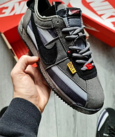 Мужские кроссовки Nike Cortez x Union Grey Black 40