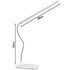 Настільна лампа FX-019B на 10 Вт. на підставці з гнучкою ніжкою – для освітлення робочого місця, фото 3