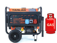 Генератор ГАЗ/бензиновый Tarlan T8000TE 6.5/7.0 кВт, трехфазный, с электрозапуском