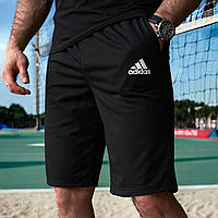 Шорты adidas мужские черные летние домашние стильные спортивные повседневные удобные легкие на лето