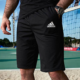 Шорти adidas чоловічі чорні літні домашні стильні спортивні повсякденні зручні легкі модні на літо