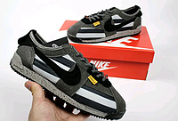 Мужские кроссовки Nike Cortez x Union Grey Black 40