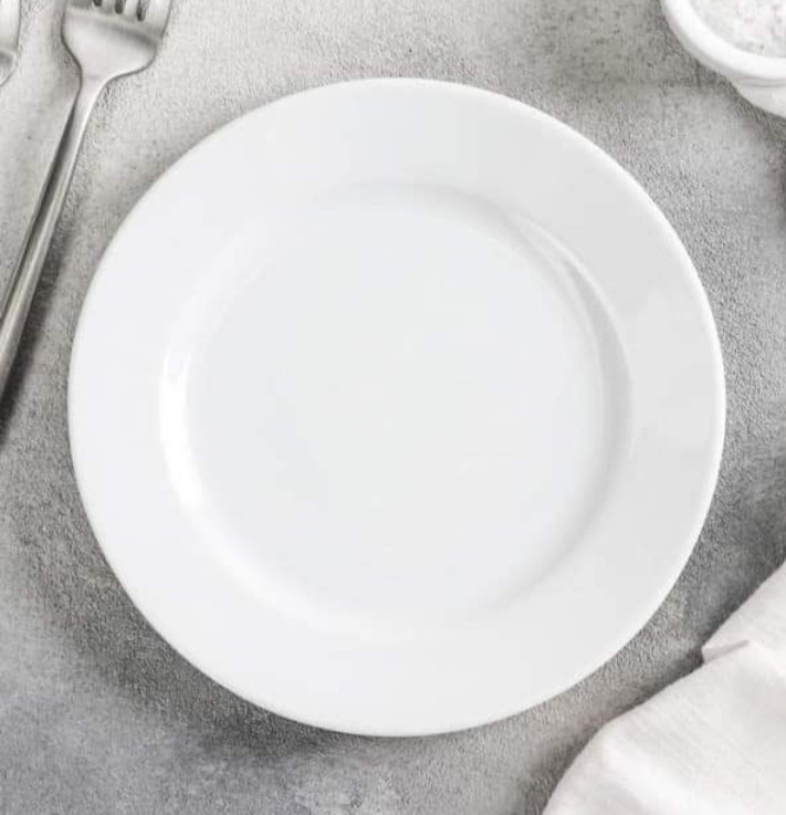 Тарілка мілка біла 175 мм, фото 1