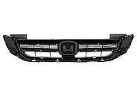 Решетка радиатора Honda Accord IX 2013-2015 Eur/USA черн. без молдингов