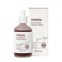Пилинг-сыворотка для лица Toxheal Red Glycolic Peeling Serum Esthetic House 100 мл VK, код: 8153373