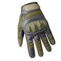 Перчатки тактические сенсорные Hard Knuckle Green L Alleo z19-2024