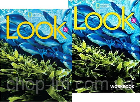 Look 3 Student's Book + Workbook / Комплект: (підручник + зошит) Daniel Barber. National Geographic, фото 2