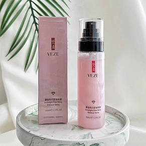 Спрей для закріплення макіяжу Veze Ambilight Pink Shiny Makeup Spray із шиммером 100 мл, фото 3