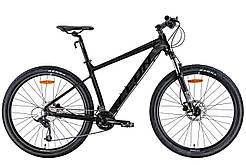 Велосипед 27.5" Leon XC-70 AM Hydraulic lock out HDD 2022 (сірий із чорним (м))