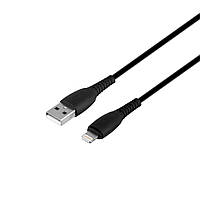 Кабель USB XO NB-P163 2.4A USB - Lightning Черный US, код: 7764504