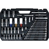 Набір інструментів 1/2"/3/8"/ 1/4" 198 ел. Yato YT-38850, фото 3