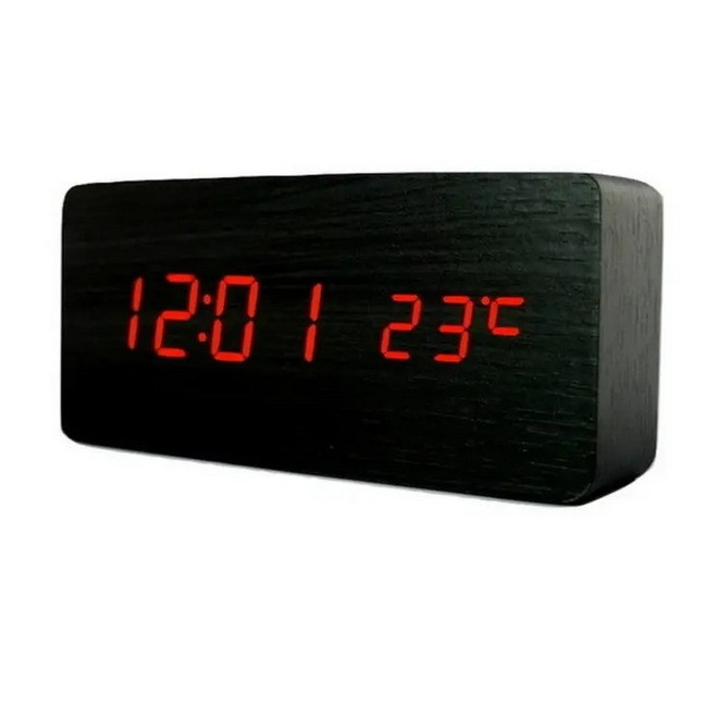 Годинник настільний електронний 862 S 6770 Black S