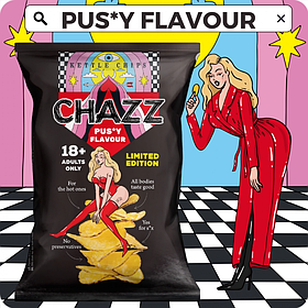 Чіпси CHAZZ зі смаком Pussy 90г