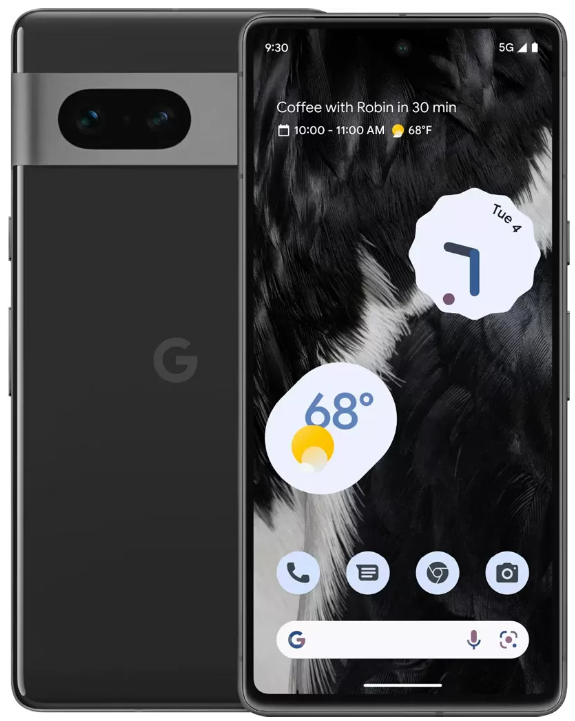 Смартфон Google Pixel 7 5G 8/128GB Obsidsan Global version