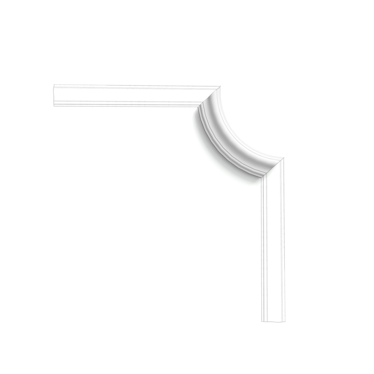 Кутовий елемент до молдингу Orac Decor P8030