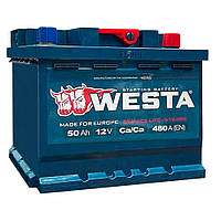 Аккумулятор Westa(Premium) 50Ah, R, EN 480 , автомобильный . Работаем с НДС