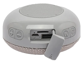 Портативна Bluetooth колонка C 64912 з петелькою, сіра, фото 3