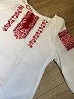 Праздничная женская блуза рубашка вышиванка для девушки.