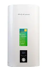 Бойлер OCEAN FLAT DIGITAL 80л 2,0 КВт емальований бак сухий ТЕН