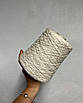 Пряжа на конусі кашемір з бавовною Cashmere Cotone Gauge 60% Ws 40% Co naturale молочно бежевий меланж, фото 2