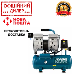 Безмасляний компресор Hyundai HYC 1406S (1 л. с., 140 л/хв, 6 л)