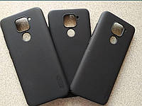 Чохол бампер накладка Nillkin Xiaomi Redmi Note 9 / Redmi 10X пластик чорний
