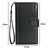 Чоловічий гаманець клатч портмоне барсетка Baellerry business S1063 Чорний, фото 5
