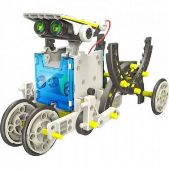 Конструктор — робот 14 в 1 на сонячних батареях