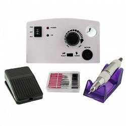 Фрезер для манікюру та педикюру Nail Polisher DM-211 (45000 об./хв) 30W БІЛИЙ