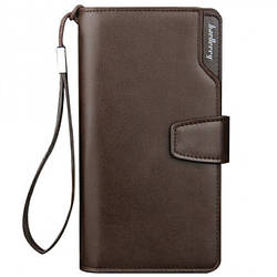 Чоловічий гаманець клатч портмоне барсетка Baellerry business S1063 Коричневий