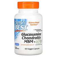 Doctor's Best Glucosamine Chondroitin MSM + UCII 90 капсул EXP