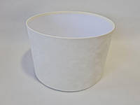 Айвори бархатная шляпная коробка гигант (30х20) для создания роскошных мыльных композиций