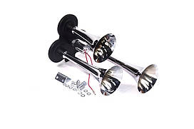 Сигнал дудка 3шт хром 165/230/295мм 24  SL-1007