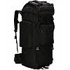 Тактичний рюкзак A21 70L Чоловічий рюкзак тактичний, похідний рюкзак 70 л великий Чорний, фото 3