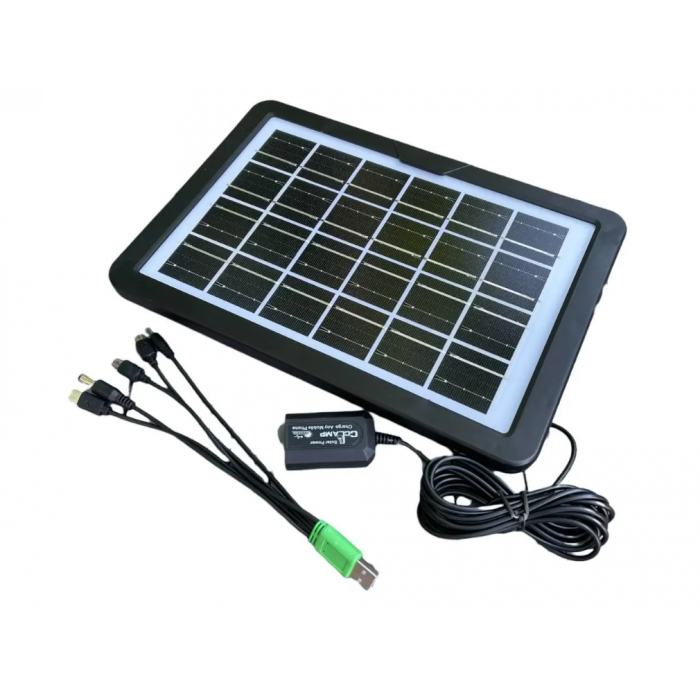 Сонячна панель CcLamp CL-680WP 8 W 6 V IP65 заряджання від сонця Solar Panel
