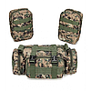 Рюкзак тактичний військовий із підсумками 55 л Tactical Backpack B08 Піксель, фото 7