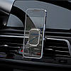 Автомобільний тримач для телефона Hoco CA106 Air outlet magnetic car holder на дефлектор Чорний, фото 6
