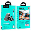 Автомобільний тримач для телефона Hoco CA106 Air outlet magnetic car holder на дефлектор Чорний, фото 9