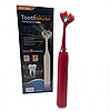 Ультразвукова зубна щітка електрична з подвійною головкою на 3 режими Червона, фото 7