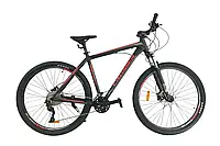 Горный велосипед Crosser One 29" 3x10 Deore Черный с красным, 19"