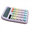 Офісний різнобарвний калькулятор Karuida KK 2280 Рожевий, фото 2