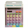Офісний різнобарвний калькулятор Karuida KK 2280 Рожевий, фото 5